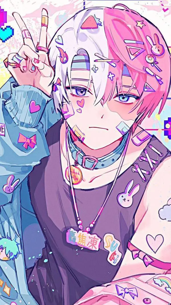 ai character: Todoroki  background