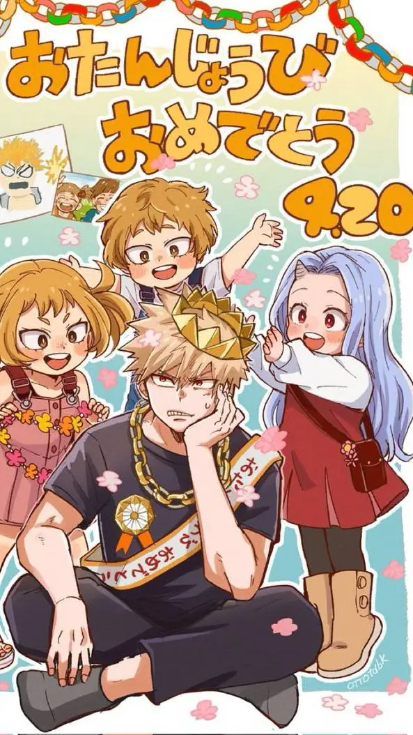 ai character: Bakugo background
