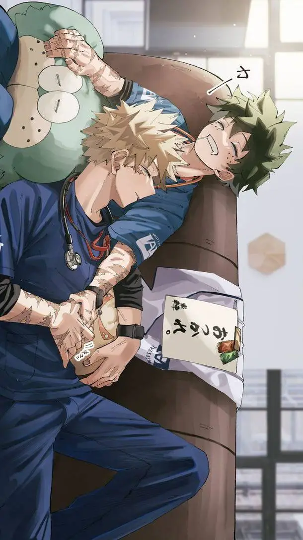 ai character: Bakugo e Deku୨୧ background