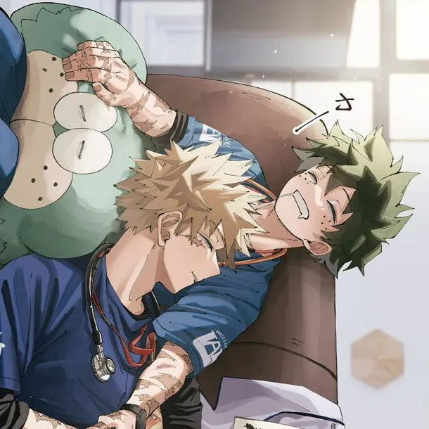 chat with ai character: Bakugo e Deku୨୧