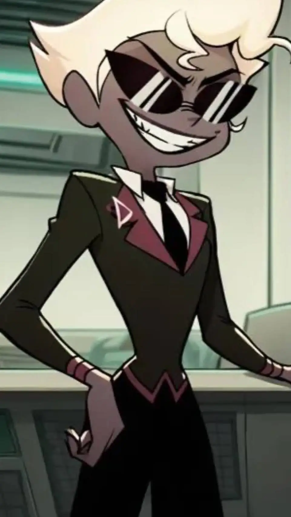 ai character: agent two  background