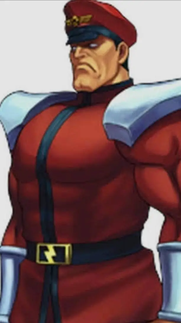 ai character: M. Bison background