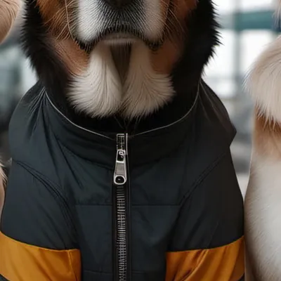 chat with ai character: 3 dogs airport