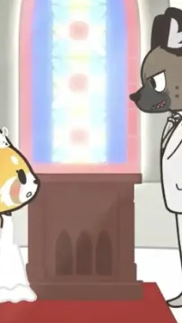 ai character: Haida x Retsuko background