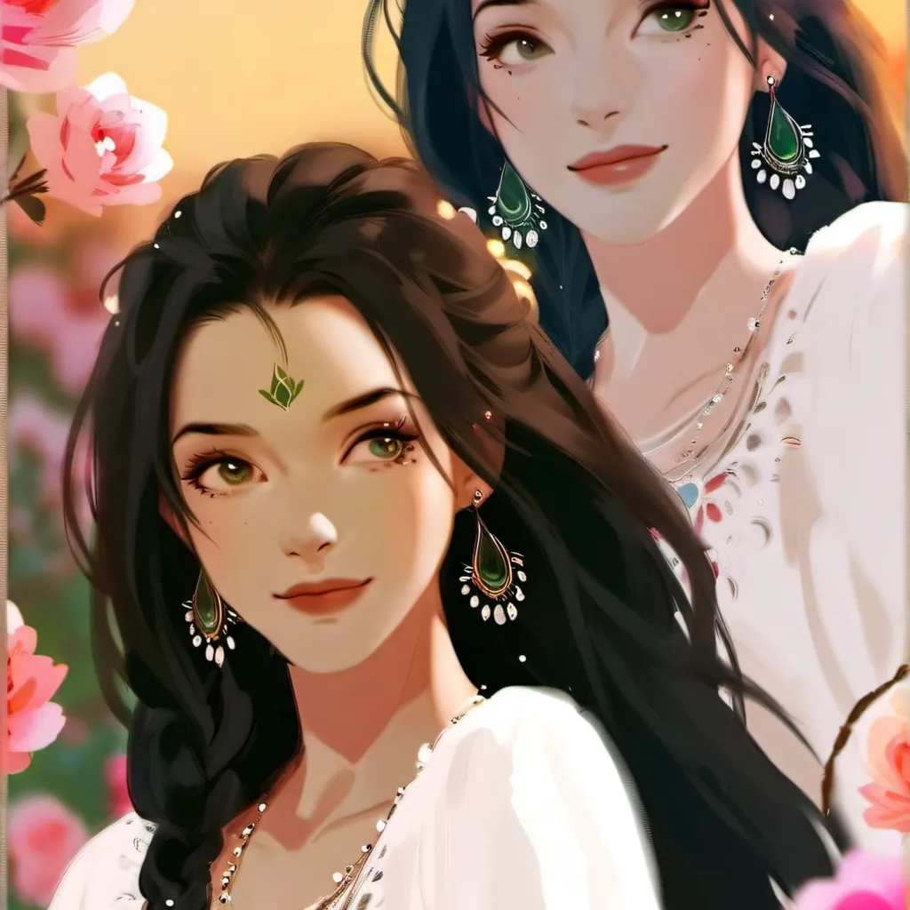 chat with ai character: Twin sisters 5