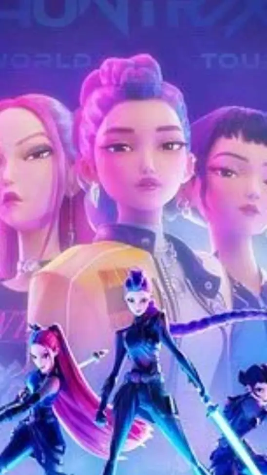 ai character: K-pop Demon Hunter background