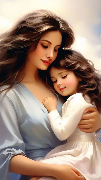 ai character: mom background