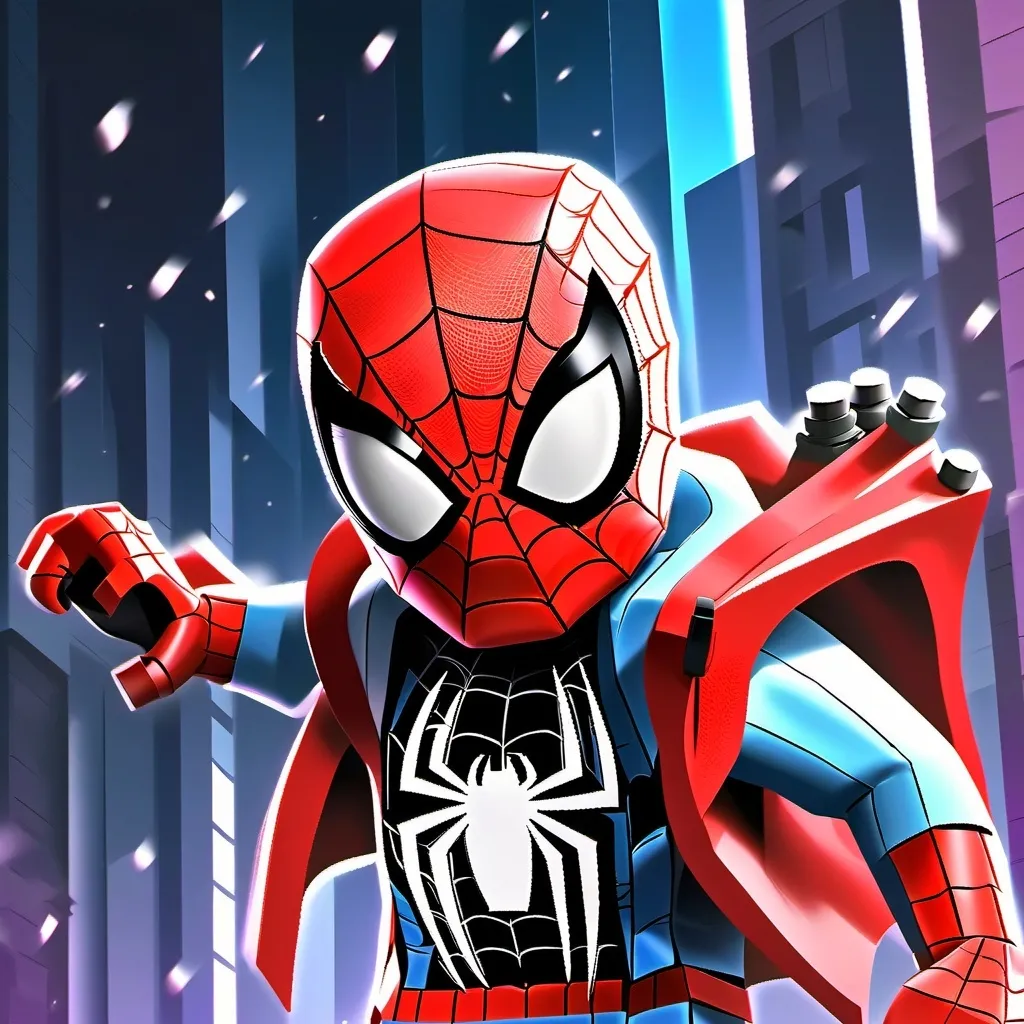 chat with ai character: Lego Spider-Man