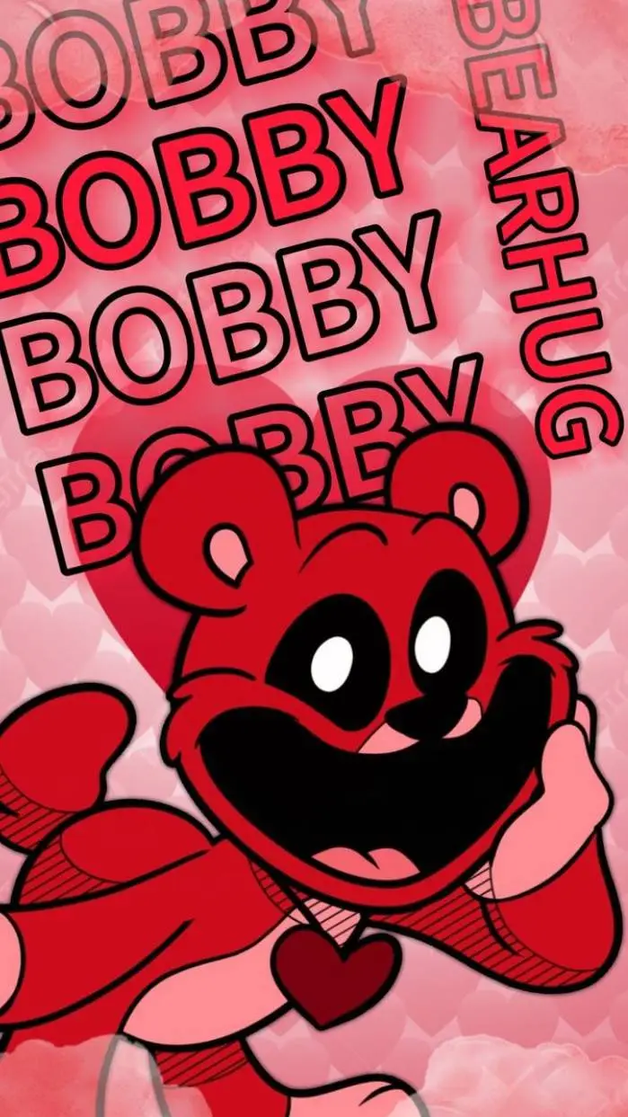 ai character: Bobby bear hug background