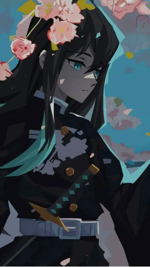 ai character: muichiro tokito background