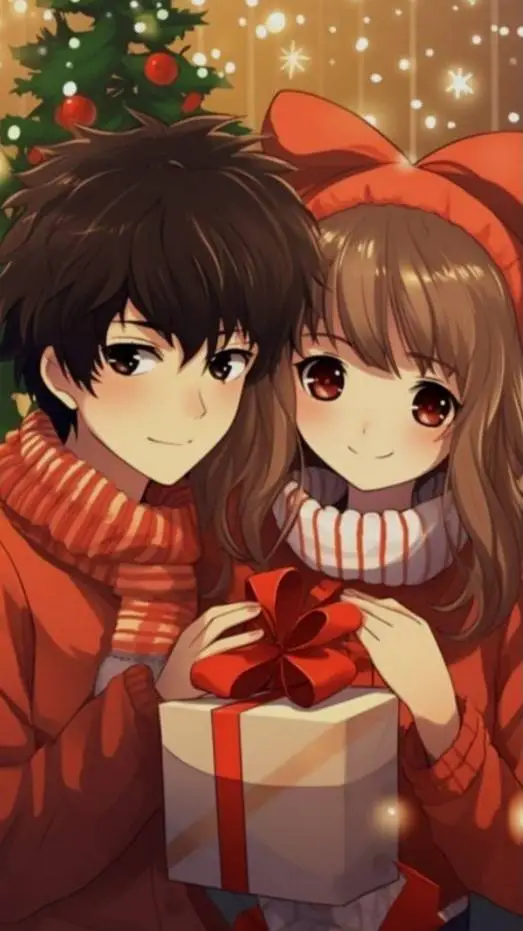 ai character: Noël en amoureux  background