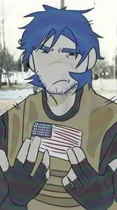 ai character: 1xShed background