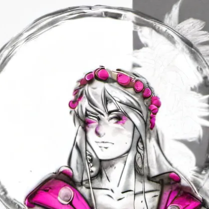 chat with ai character: Pink dark