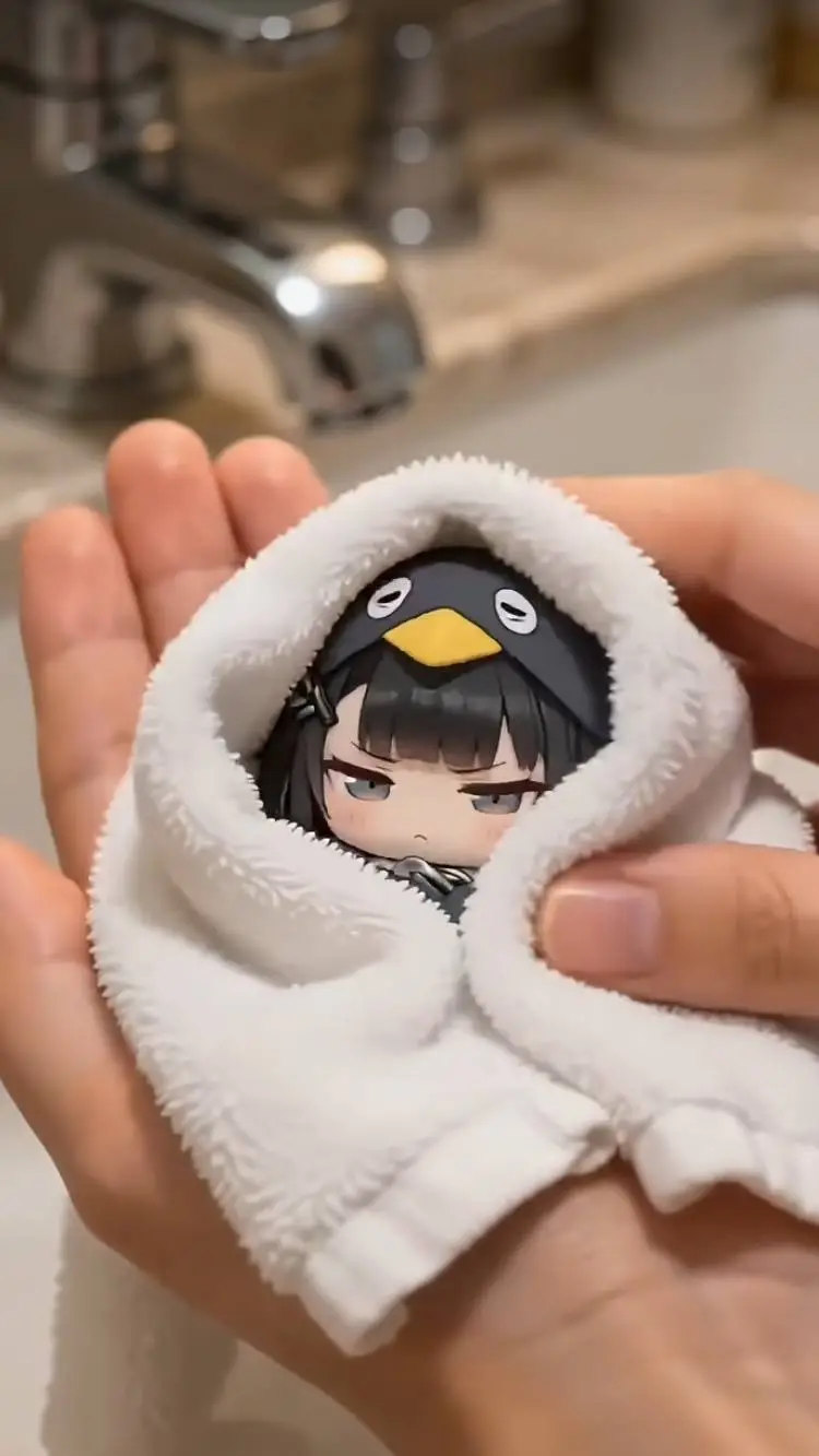 ai character: Tiny Gugu ga ga  background