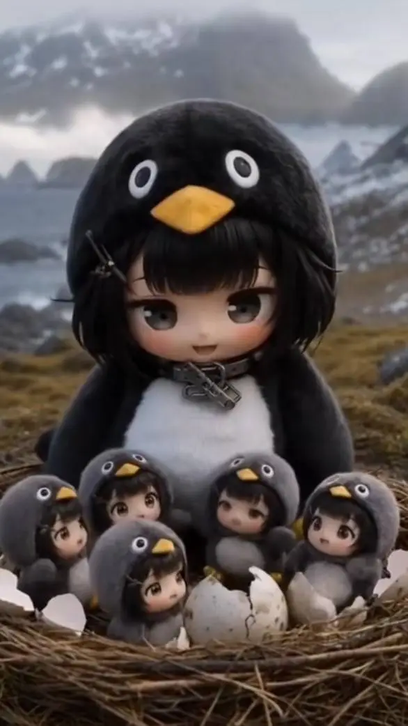 ai character: Gugu gaga mother background
