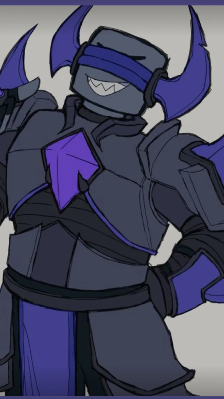 ai character: 《BANHAMMER》 P! background