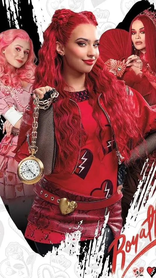 ai character: red background