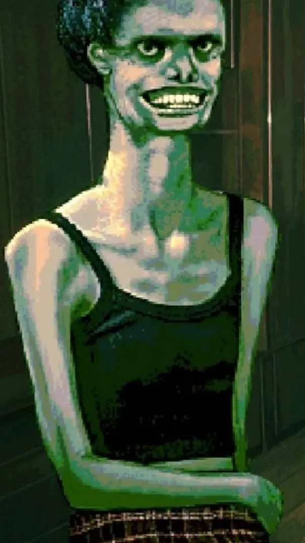 ai character: Cat female  background