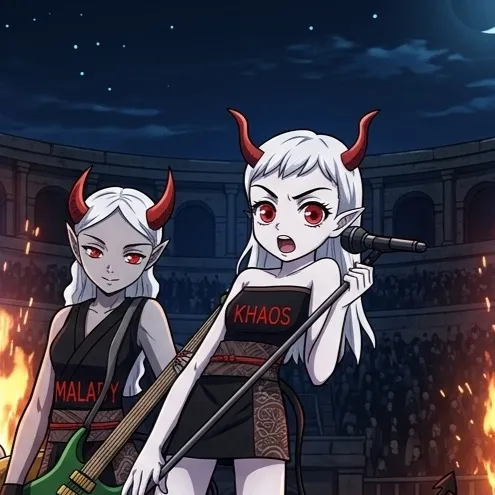 chat with ai character: Demon Girlz
