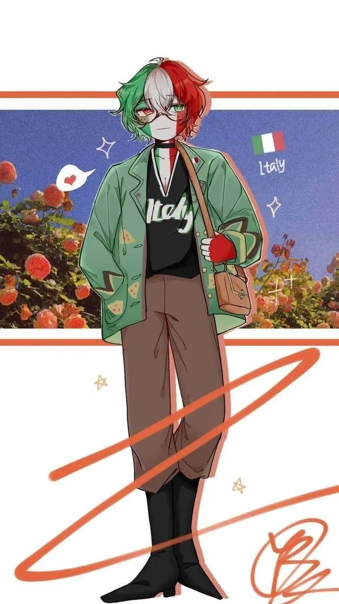 ai character: 🇮🇹-italy-🇮🇹 background