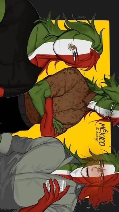 ai character: 🇲🇽√Mexico√🇲🇽 background