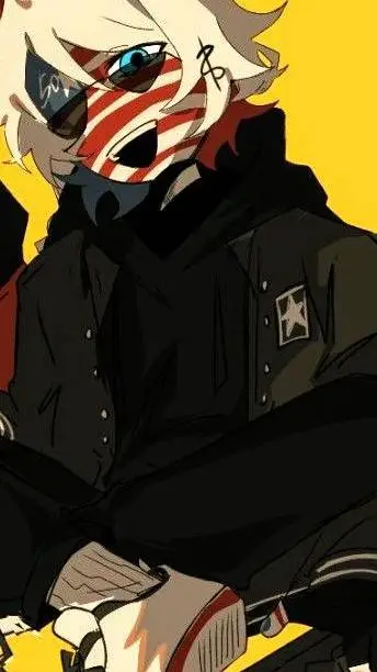 ai character: 🇺🇸☆US☆🇺🇸 background