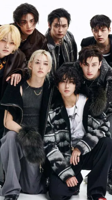 ai character: Stray kids ￼ background