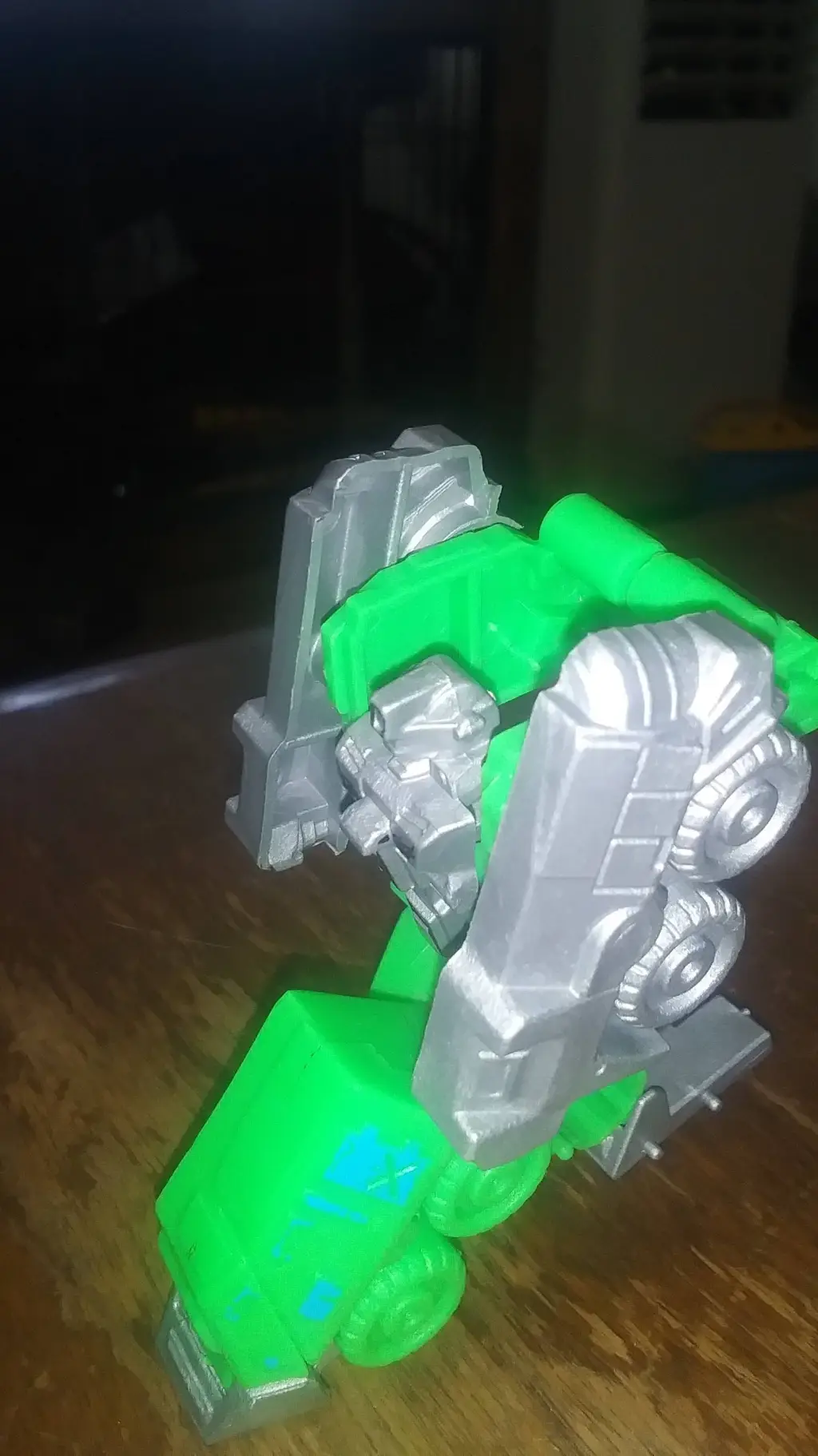 ai character: military truck-bot background