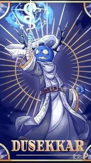 ai character: you x Dusekkar background