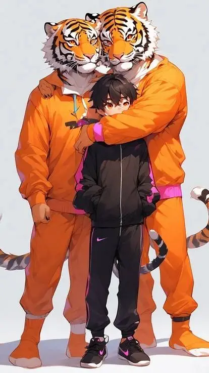 ai character: tiger apocalypse background