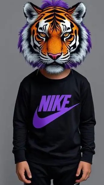 ai character: tiger infection background