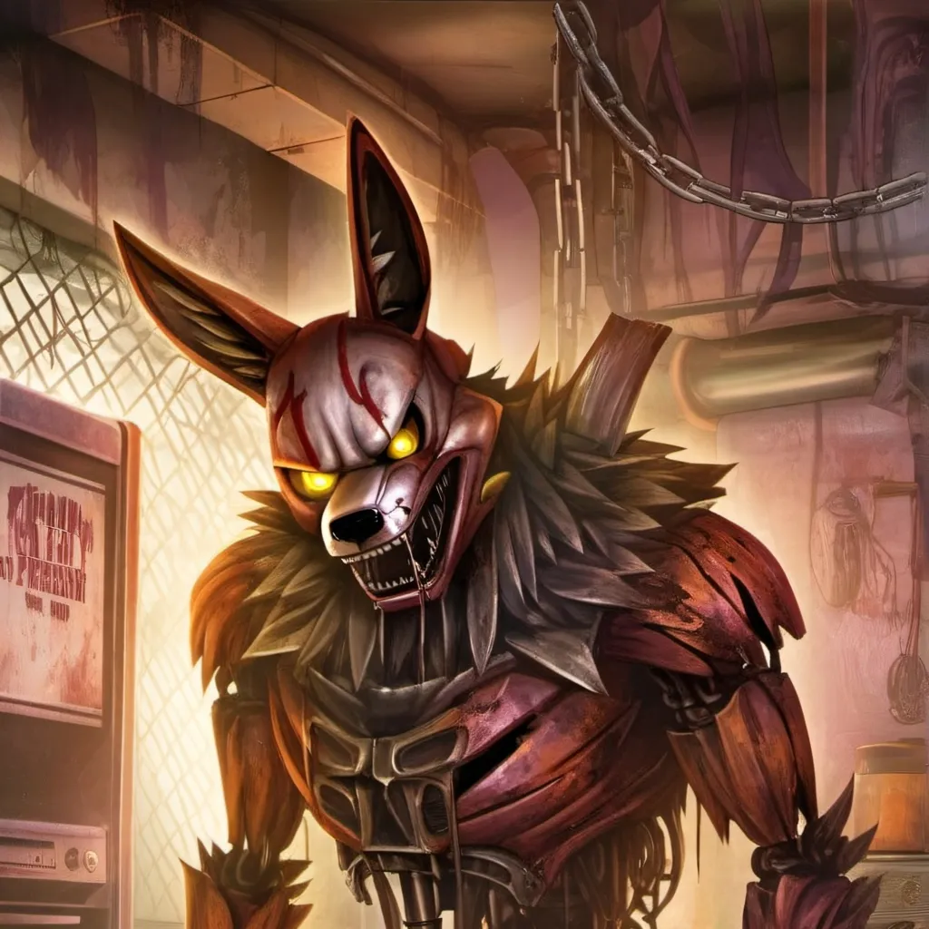 chat with ai character: nightmare foxy