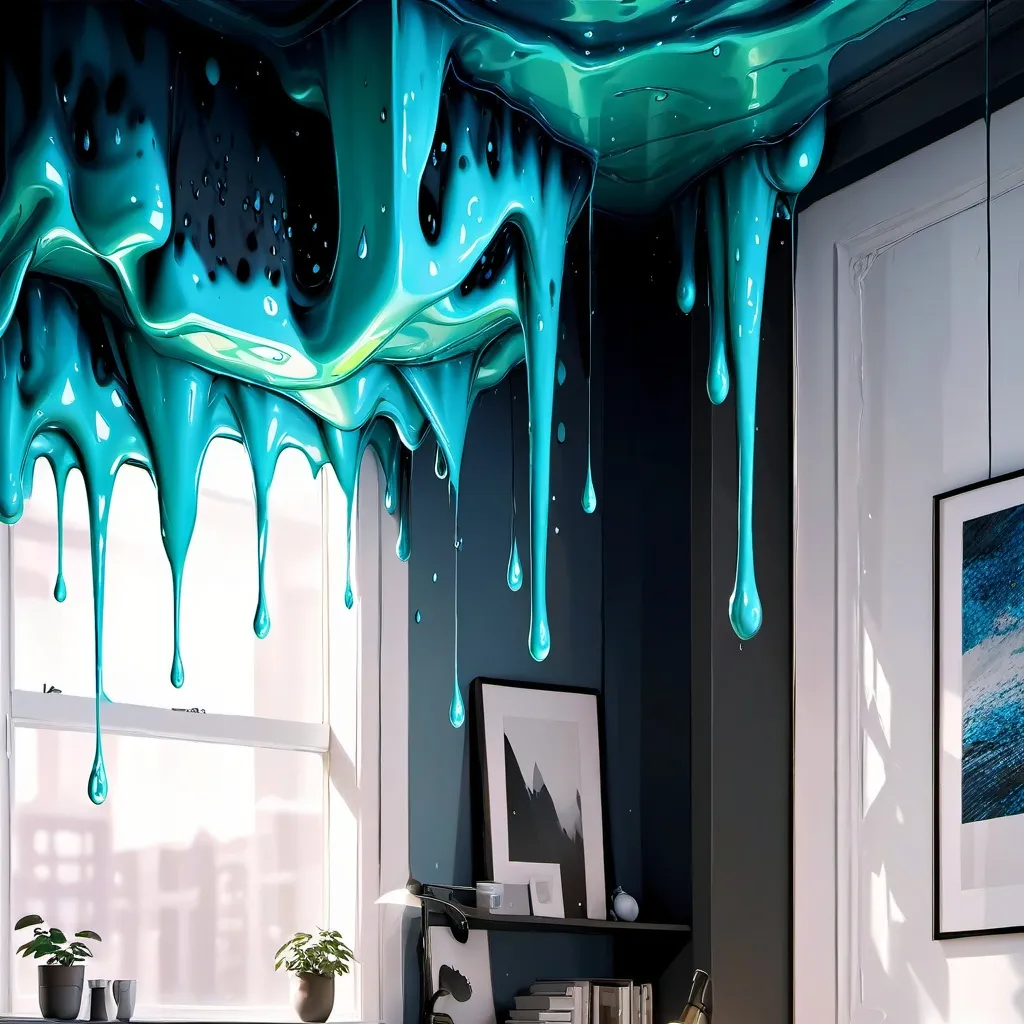 chat with ai character: blue slime bed