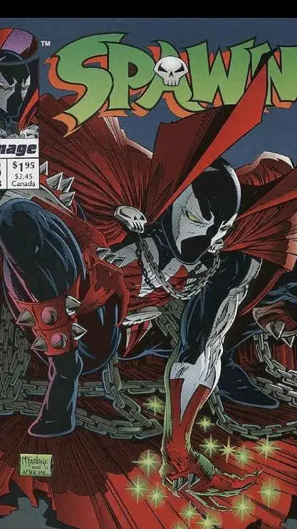 ai character: spawn x mha background