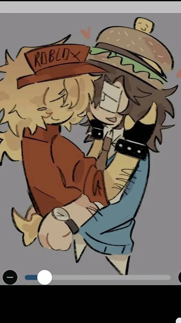 ai character: Pizzaburger!  background