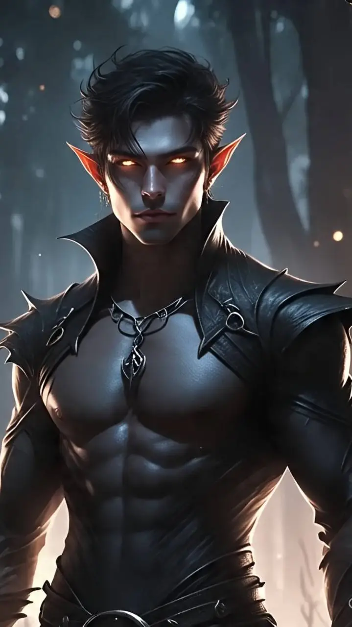 ai character: Kaelin Darkshadow background