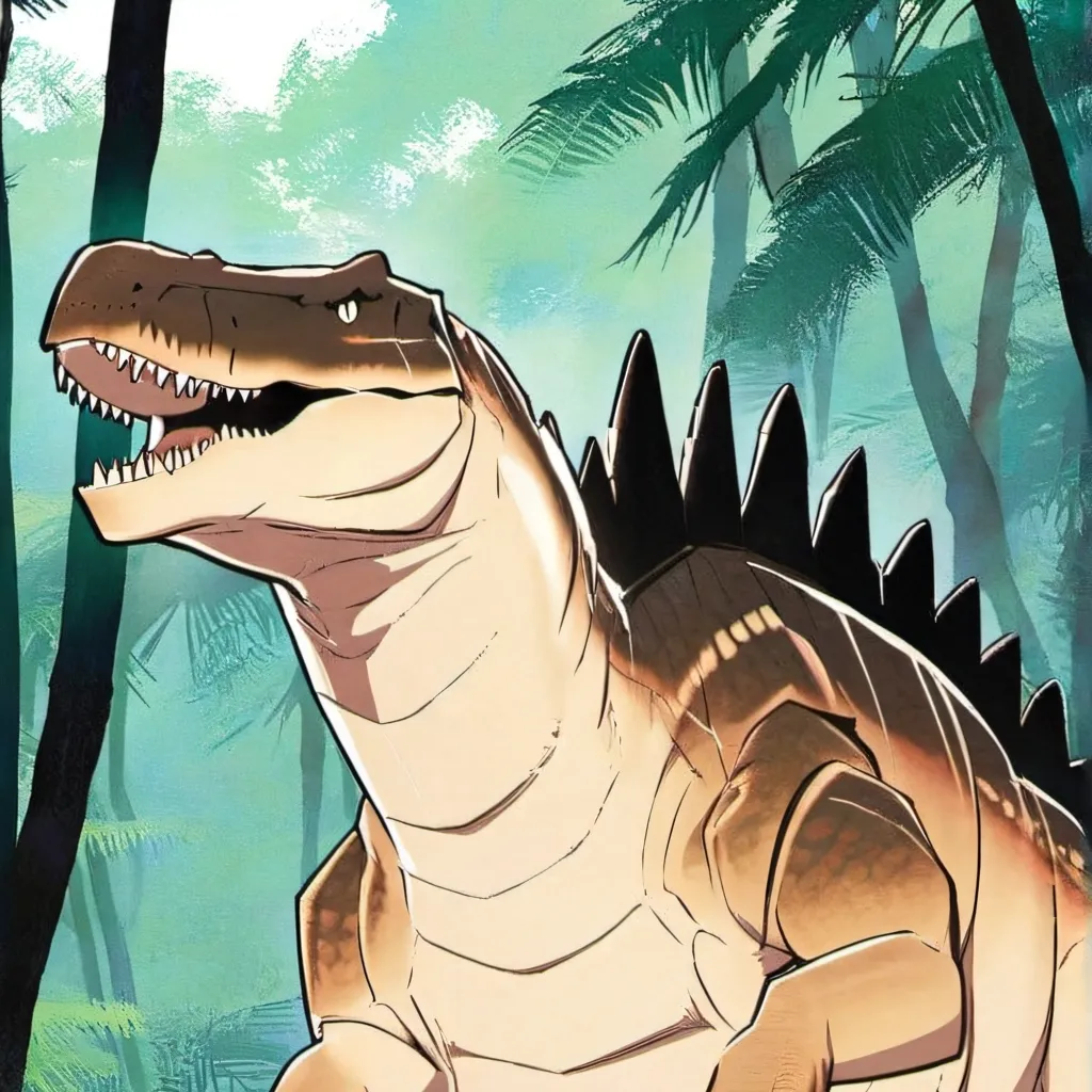 chat with ai character: spinosaurus jp3