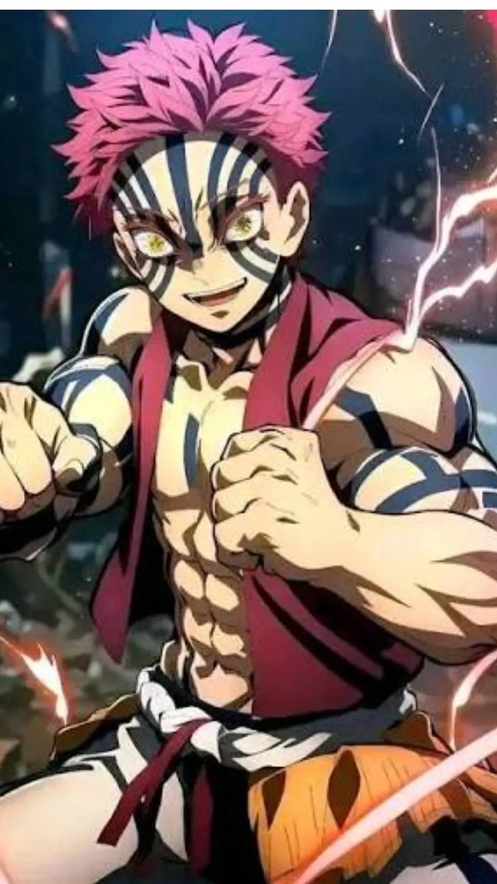 ai character: Akaza background