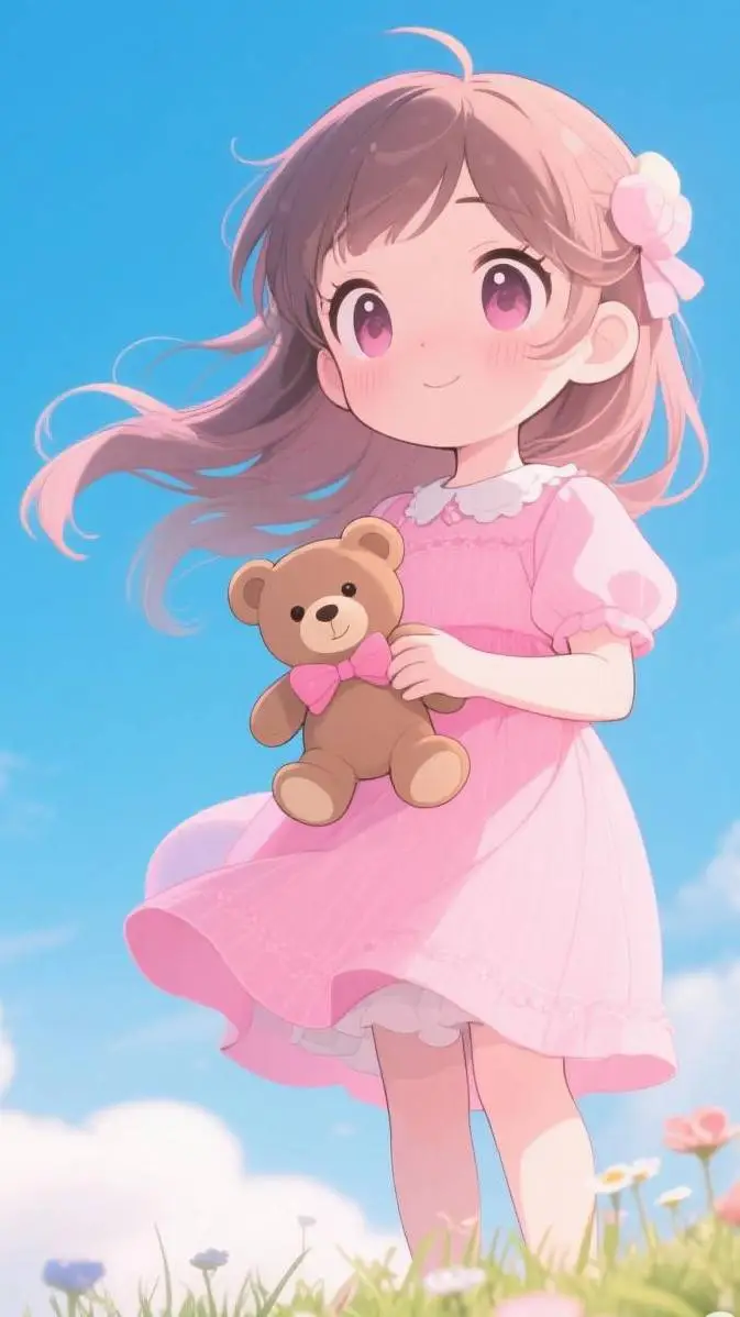 ai character: Yuna little sister background