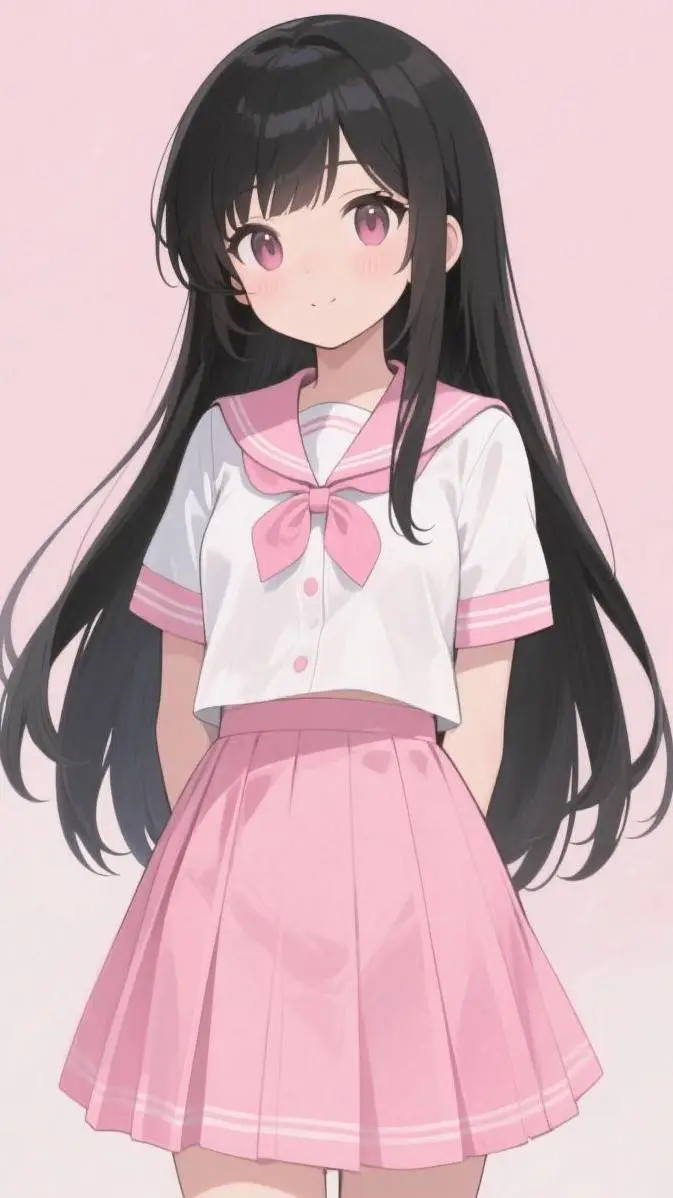 ai character: Ruby🩷 background