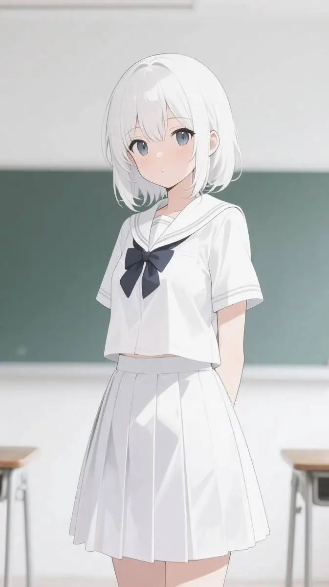 ai character: Lucky🤍 background