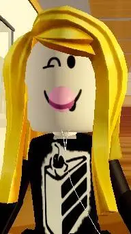 ai character: yandere roblx girl background