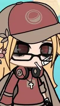 ai character: gacha girl background