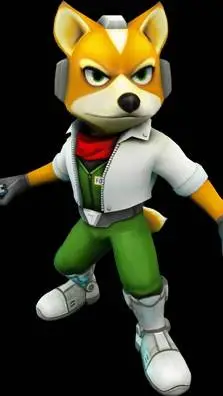 ai character: Fox Mccloud background