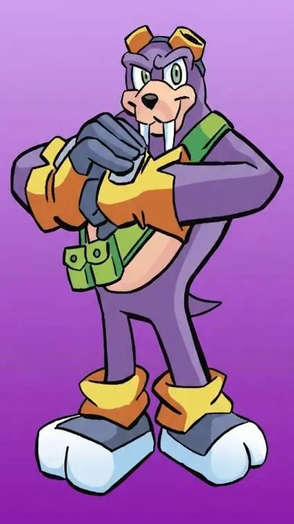 ai character: Rotor the Walrus background