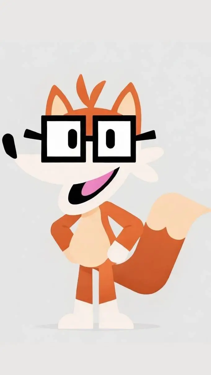 ai character: Fivey Fox background