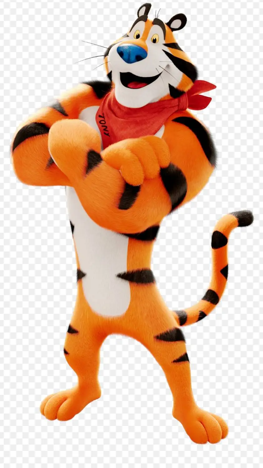 ai character: Tony the Tiger V2 background