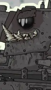 ai character: Rubbish monster(2) background