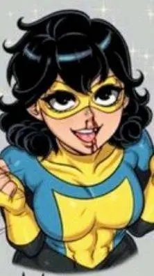 ai character: Fem Invincible  background