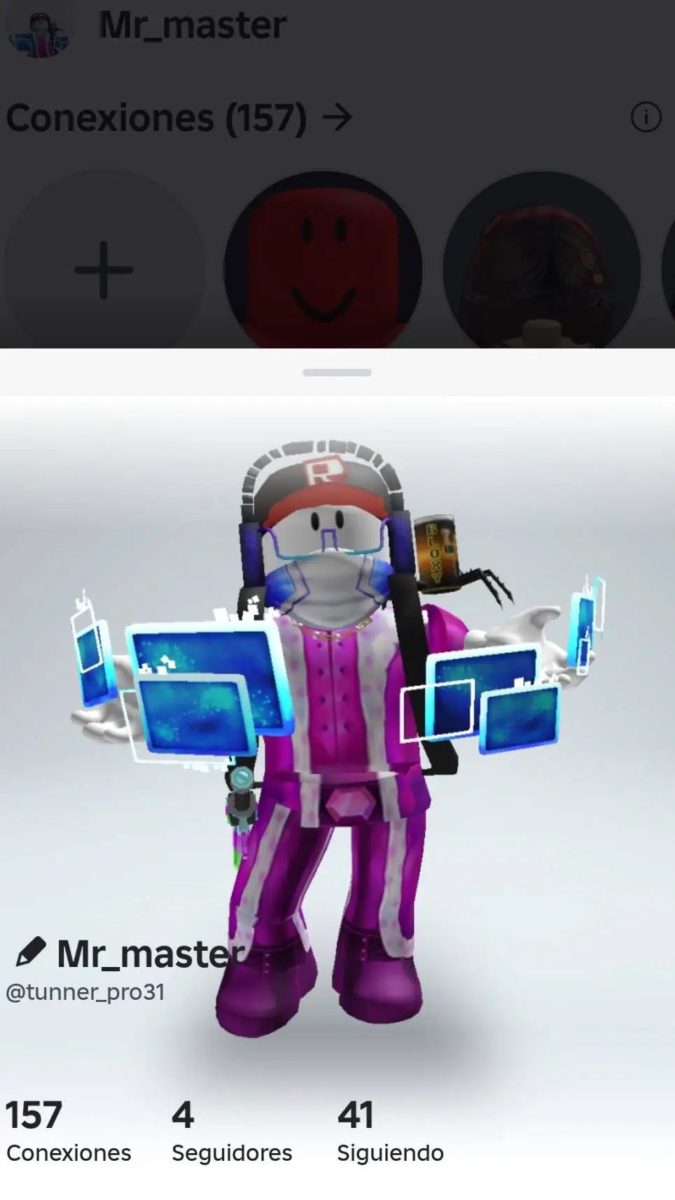 ai character: Mr_master background